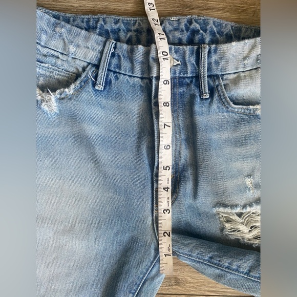 Mothers Distressed Straight Leg Ankle Frey Jeans Women’s 1 - Picture 8 of 14